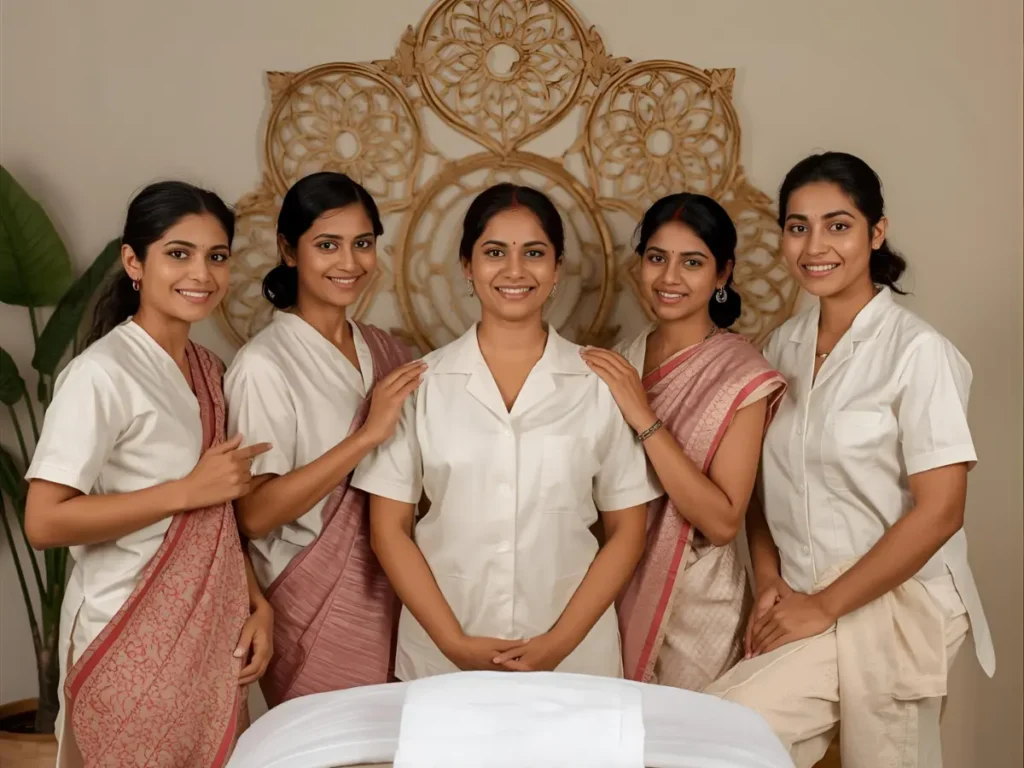 Therapist Group at Vistara Spa